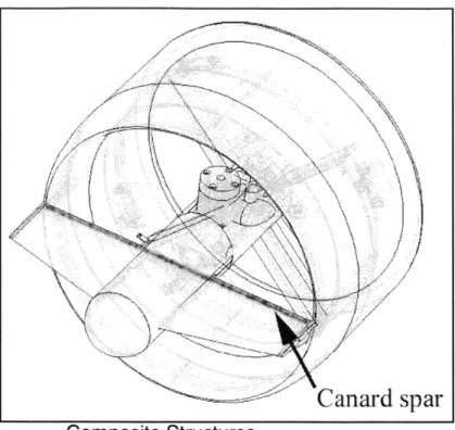 Figure 3-5  Canard reinforcing spar