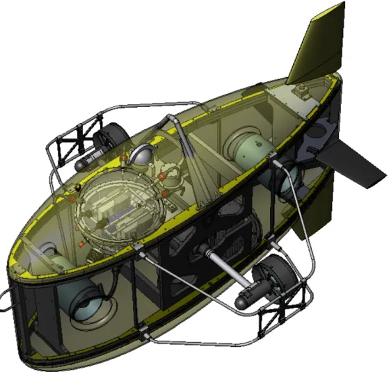 Figure 1 – Solidworks drawing of Odyssey IV exhibiting the current vehicle configuration