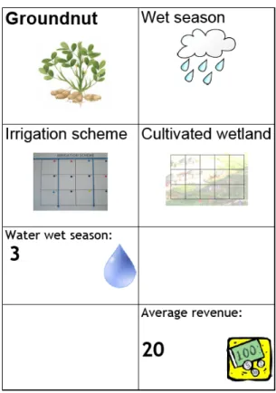 Figure 13: Groundnut action card 