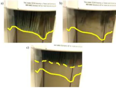 FIGURE 8: A) CONVENTIONAL PLEATED FILTER  CONFIGURATION. B) CYLINDRICAL, NON-PLEATED 