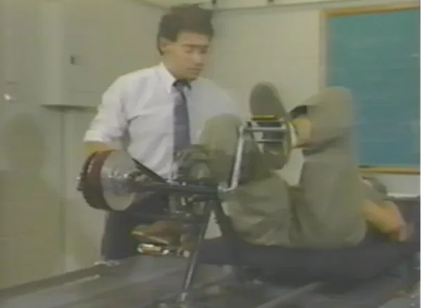 Figure 9- Original MIT AGS with cycle ergometer 