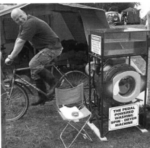 Figure  2-4:  The  Cyclean pedal  powered  washer (source:  http://www.  cyclean. biz)