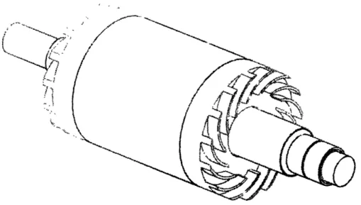 Figure 2.2.  Typical Fully Assembled Rotor