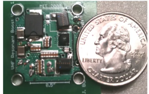 Fig. 14. Power Stage schematic of the experimental implementation. The inductors are from the midi-spring family from Coilcraft, and the Diode is a S310