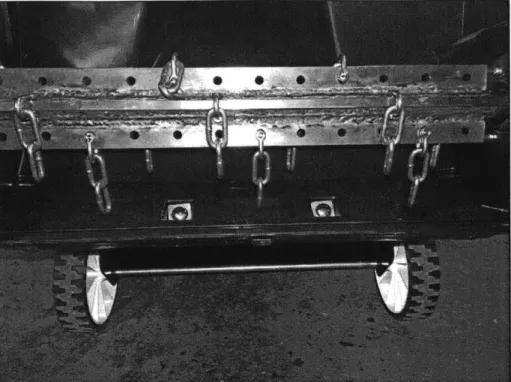 Figure 7: The designed  chain flail  mower prototype instb