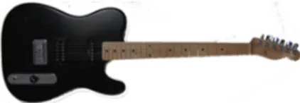 Fig. 1: Photo d’une des guitares ´ etudi´ ees (forme de type Fender Telecaster).
