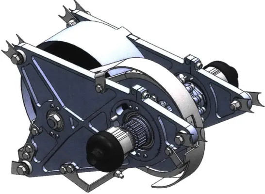 Figure 2-5:  Isometric  view  of the  final  design  assembly.