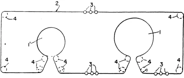 Figure  7:  Schematic  view  of  a  positively  displacing  (but  not orienting)  manufacturing  line