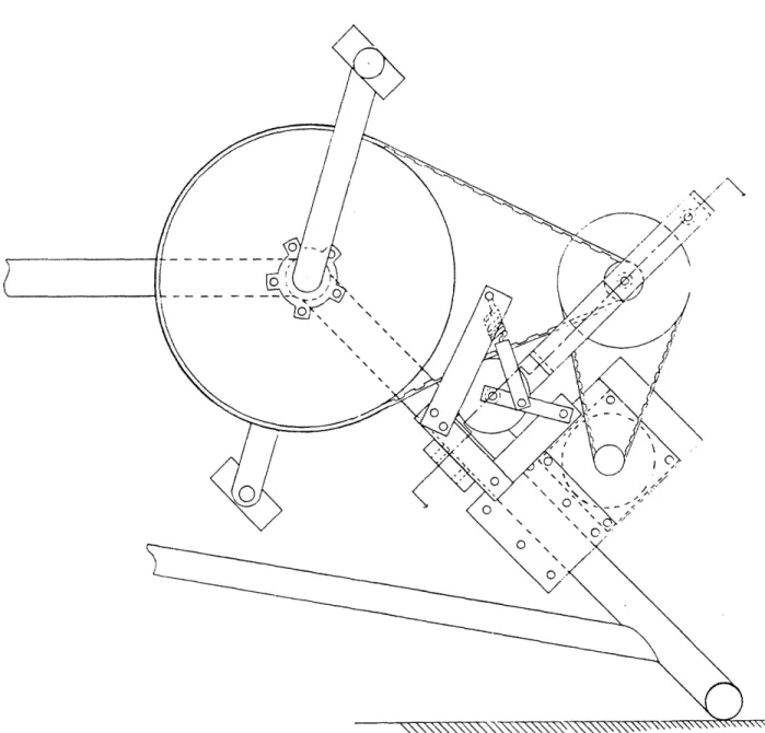 Figure  6:  Step-Up  Drive  of the  Human  Powered  Generator.  Scale  1:4