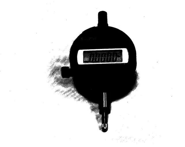 Figure 8: Dial indicator to measure deflection  of the screw  flexure
