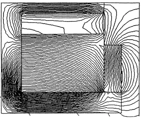 Figure  3-3:  Magnetic  circuit  simulation  (Dexter  Magnetic  Materials  Division)