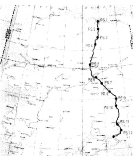 Figure  1. Map of the Trans-Alaska  Pipeline