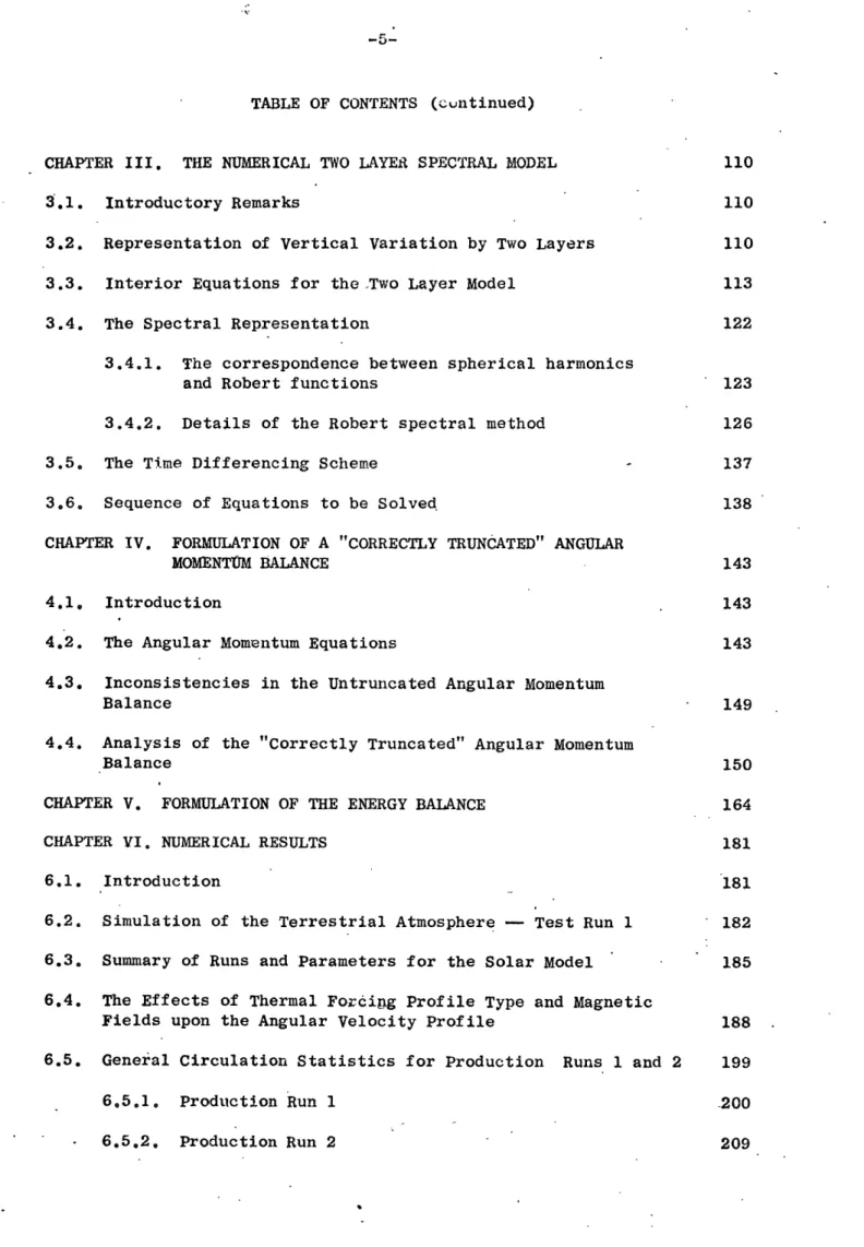 TABLE  OF CONTENTS  (cuntinued)