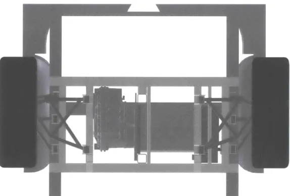 Figure 8:  Bottom  view of suspension  and subframe  assembly