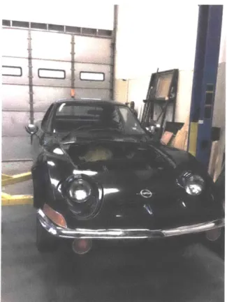 Figure  1:  The  Opel  GT  used in  the study
