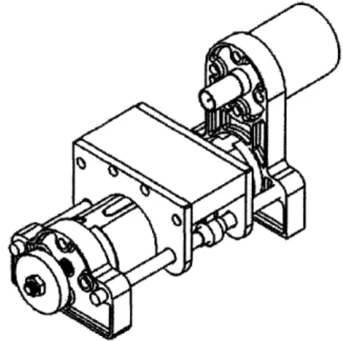 Figure  1.1: This  is a drawing of the lathe developed  in this thesis.