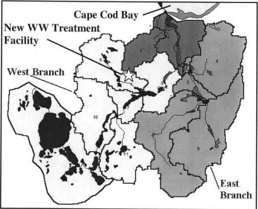 Figure  1-2  Basins of the  Eel River  (adapted from Herman, 2002)