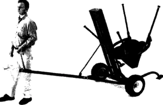 Figure 2: The  Tree  Toad can  raise  and lower tree root  balls.