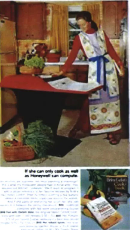 Figure  8. &#34;If only she  can  cook as well  as  Honeywell  can compute.&#34;: