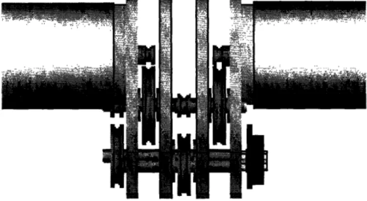 Figure 6:  Top  View  of the Final  Model of  Eyebrow Mechanism