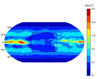 Figure 5.9 shows the mean surface temperature obtained with our model throughout the Archean with the three atmospheric compositions defined previously