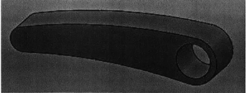 Figure  5 Delrin "wing" for chain tensioning