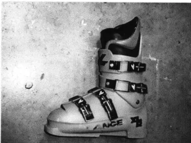 Figure  7:  Released in  1982, the Lange  XL-R is very similar to modern ski boots. 7