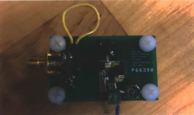 Figure  3.2. Class E  resonant rectifier  rated  for  15  W,  12  V output voltage and  30 MHz  switching frequency.