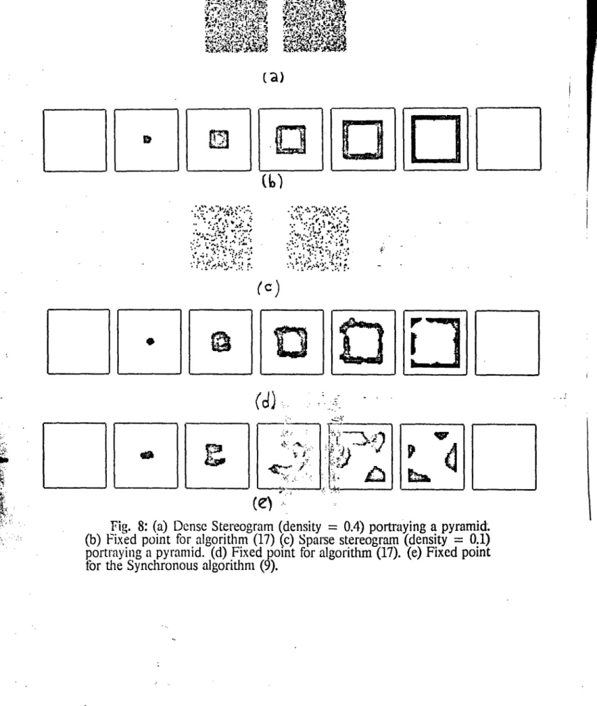 Fig.  8:  (a)  Dense  Stereogram  (density  =  0.4)  portraying  a  pyramid.