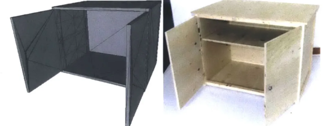 Figure 10:  Image  of input  model  (left) and completed  model  Leah  (right).