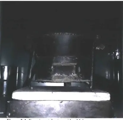 Figure 3-1:  Experimental  setup  with  a Makaa  stove
