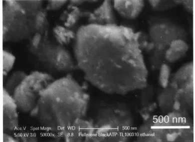 Figure  3-14. SEM  image  of hexagonal  LiMnBO 3  sintered  at  1023  K. 7  Reproduced  with permission  from  J