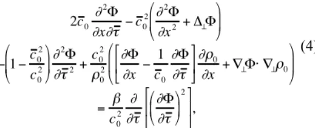Figure 1 : relations de dispersion de l'équation des ondes  (ligne continue) et des approximations paraboliques 