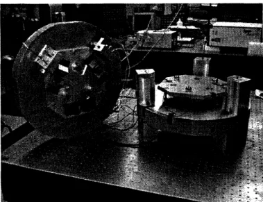 Fig. 5.1: Disassembled  test  apparatus with grove  plate mounted  in position