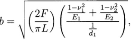 Figure  2.3.1(b)  shows  a  free  body  diagram  of  the  top  nut.  The  four  rolling  contact points  would  balance  the  force  F  of the  loading  bar,  thus the  normal  force  N  acting on  each  axle  would  be