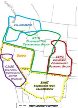 Figure 1-1 Western Planning Areas [70] 