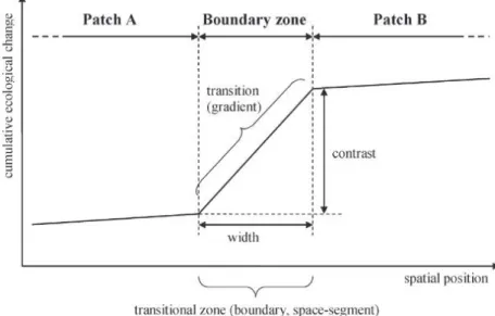 Figure  I.1  :  Distinction  de  la  zone  de  transition  entre  les  deux  systèmes,  les 