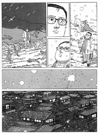 Fig. 3 – Daily moments and non-human centered events in The walking man 