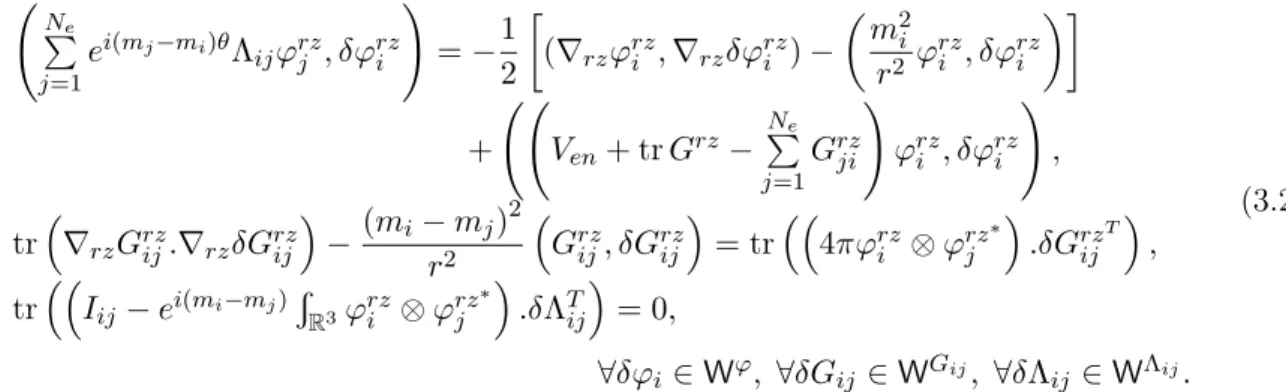 Figure 3.7 shows how the number of unknowns is reduced considering only the positive values of m i .