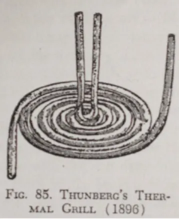 Figure   1:   Grille   thermique   fabriquée   par    Thunberg.   D'après   (Böring)   