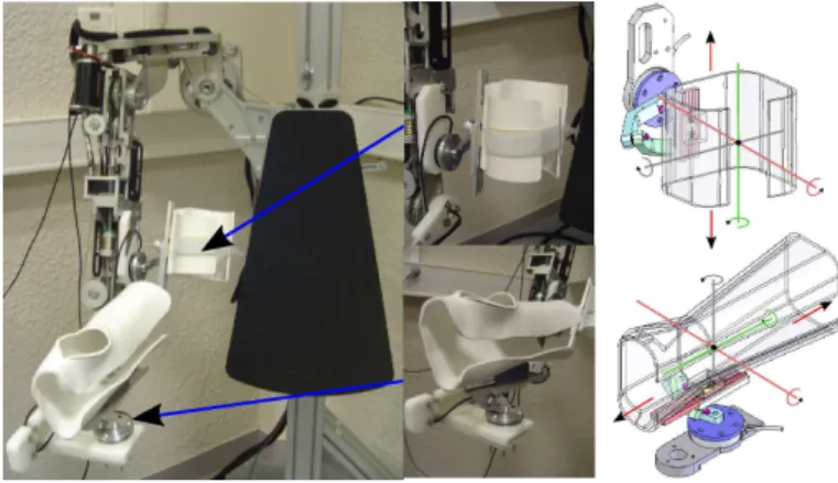 Fig. 15. A manikin connected to ABLE: the shoulder centers and the elbow axes are significantly mismatched