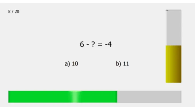 Fig. 2: Screenshot of the test software used for the study.