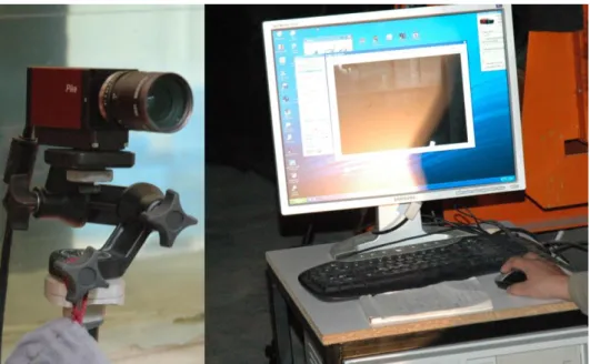 Figure II.10 : Caméra numérique rapide fr max =208 images/s, résolution 640x480 et la taille de  cellule est de 7,4     