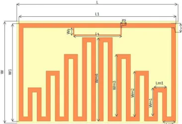 Figure 18. Dimensions of the tag.