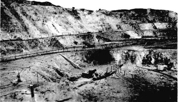 Figure 3. Cliché de la mine de Kiirunavaara, non daté © Chabot (op. cit.). 