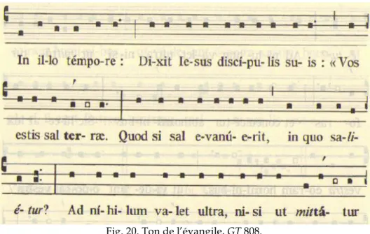 Fig. 20. Ton de l’évangile, GT 808. 
