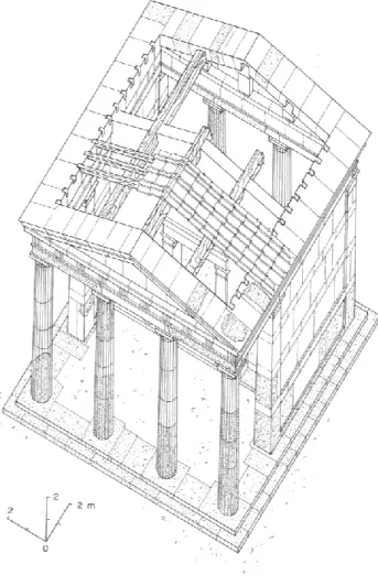 Figure 2 : Claros, les Propylées, P. Varène 