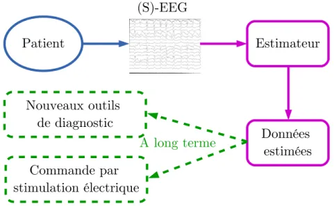Figure 5.1 – Estimation pour l’épilepsie.