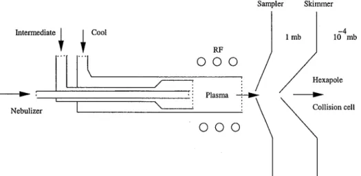 FIG.  12- Torche  plasma et interface. 
