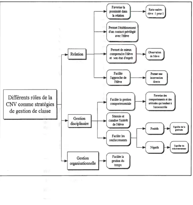 Figure  5:  Différents  rôles  de  la  eNV  dans  la  gestion  de  classe  des  enseignants  experts 
